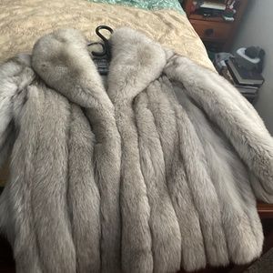 Silver fox jacket